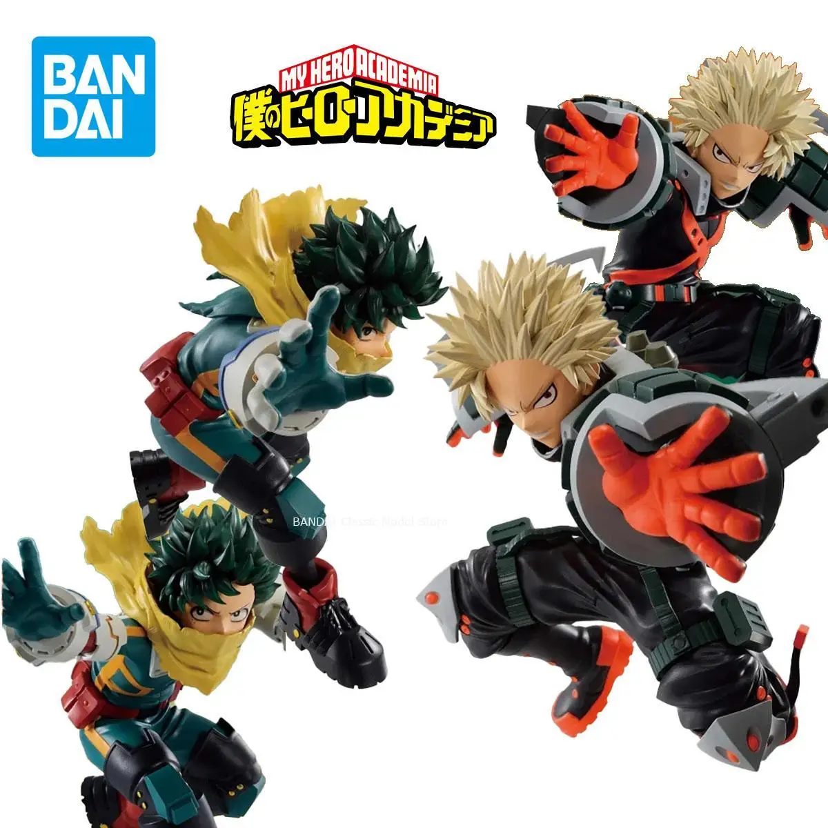 Genuine Official Original Bandai Banpresto My Hero Academia Midoriya Izuku Deku Bakugo Shouji Anime Collectible Model