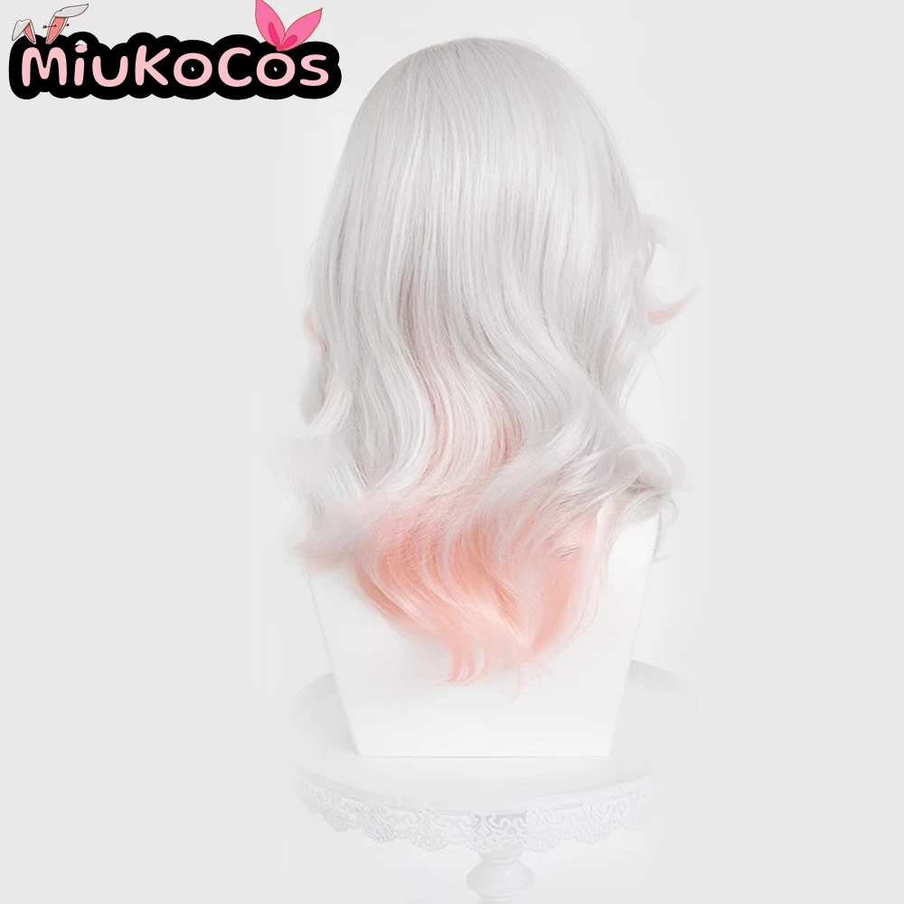 متوفر في المخزون ريد نايت ريتشارد الاسترليني شعر مستعار تأثيري MiukoCosplay لعبة الهوية الخامس تأثيري