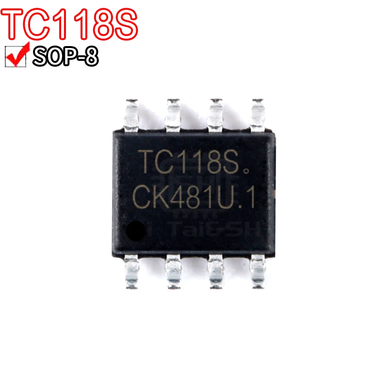 10PCS TC117HS TC117 TC8002D  TC118S  SOP-8