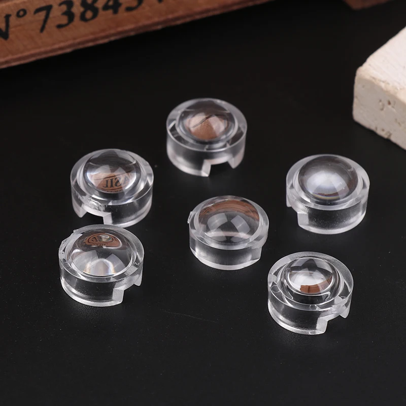 10Pcs 13MM High Power LED Lens Set 1W 3W 5W PMMA 15-100 Degree Smooth Face For Infrared Monitor CCTV Lights Lense
