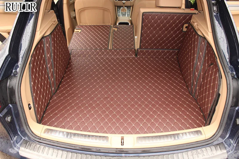 Good quality! Special car trunk mats for Porsche Macan 2022-2014 durable cargo liner mat boot carpets cover for Macan 2020