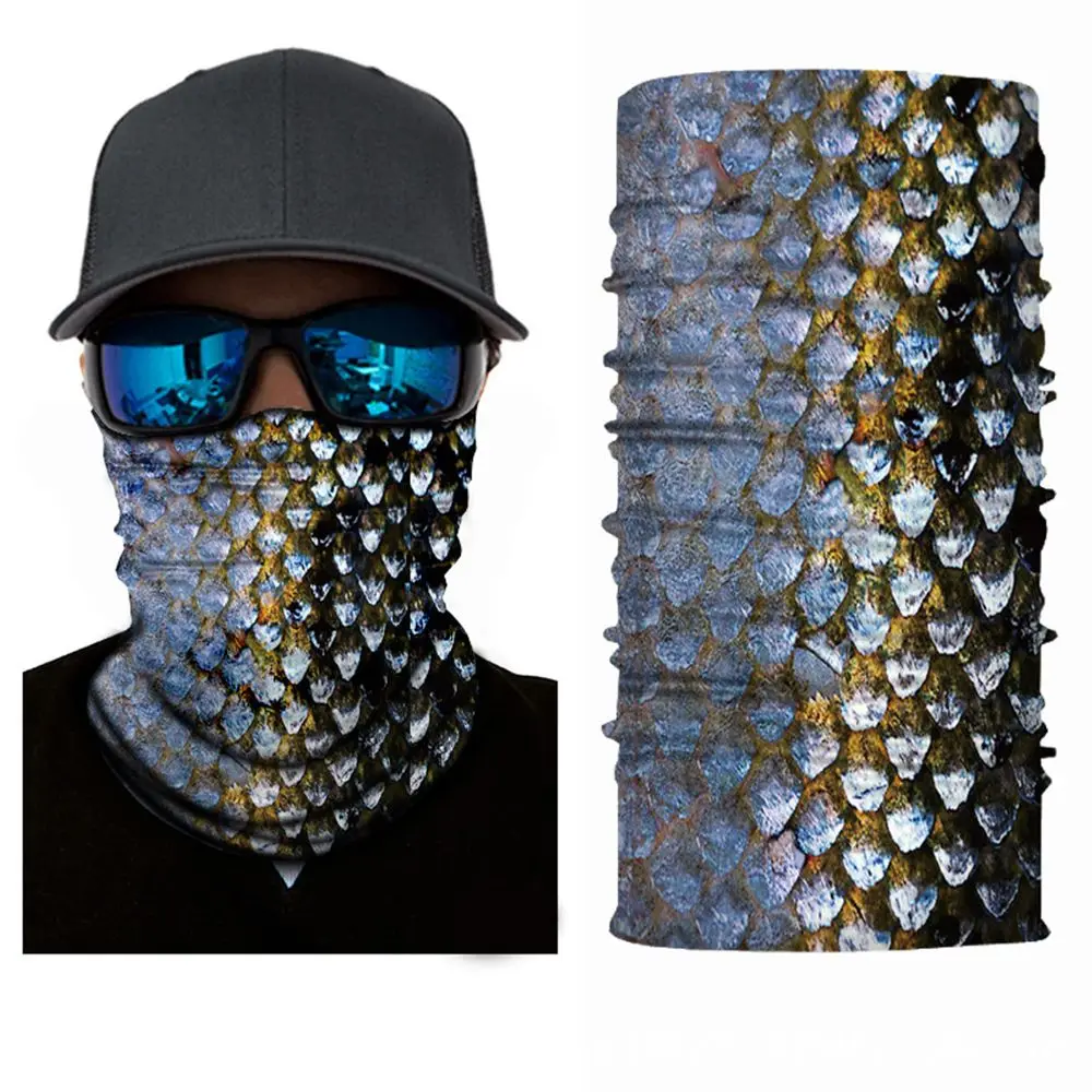

Face Shield Headwear Magic Scarf Balaclava Fishing Tube Men Cycling Face Mask Seamless Bandana Head Scarf Mask Bandana