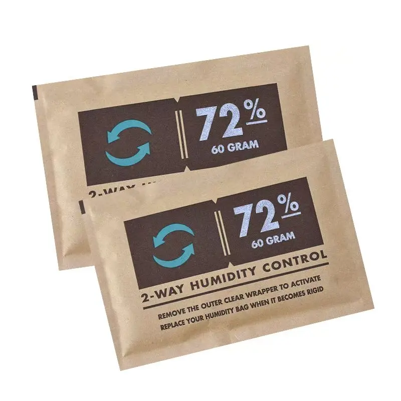 Professional Cigar Moisturizing Bag Humidity Pack 69% 72% 75% 8g 60g 2 way Humidity Bag Cigar Moisturizing Bag Humidity Pack 69