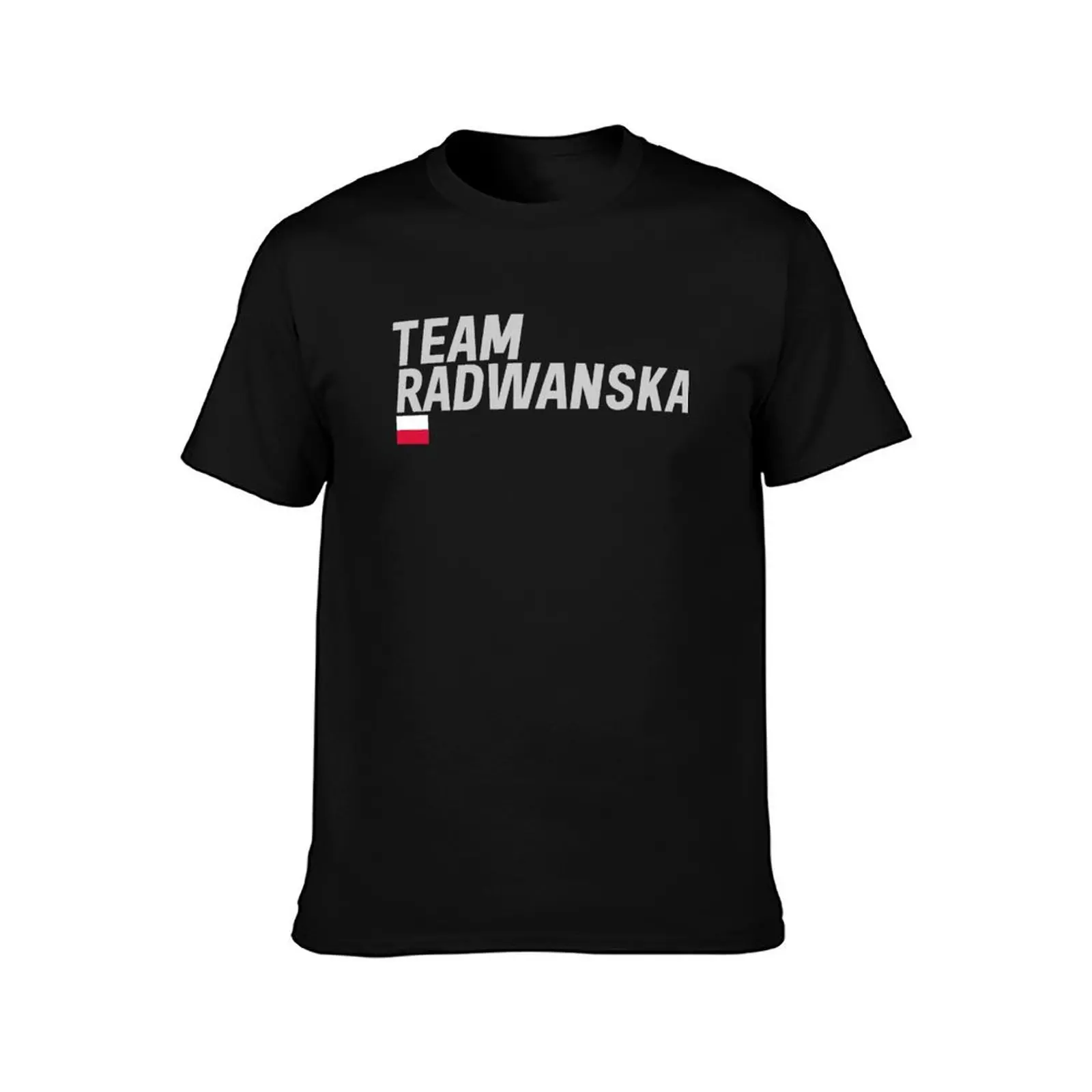 TEAM RADWANSKA Camiseta anime camiseta para homem algodão macio camisetas para homem pacote camiseta de algodão