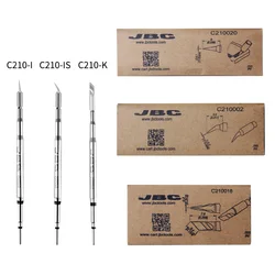 JBC-puntas de soldador Original, C210-002, C210-018, C210-020, T210-A, T210-NA, mango de soldadura