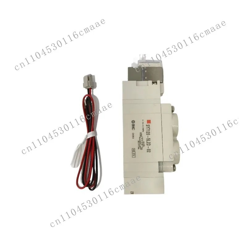 SY7120-5LZD-02 5 Port Solenoid Valve Body Ported/Single Unit Original Pneumatic Part SY7000 Series