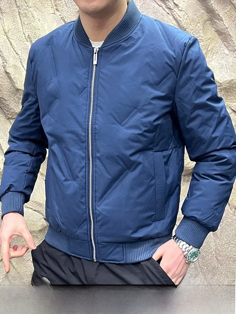 

Line Waterproof White Du down Jaet Men's Women's Outdoor Winter Coat Warm Thiened Zipper Closure Regular Fit