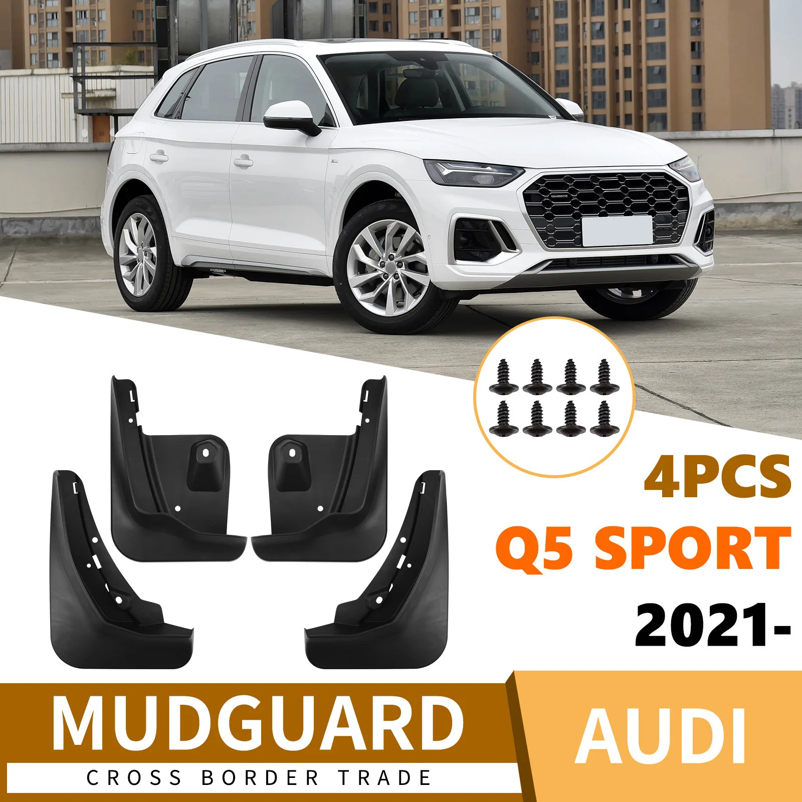 

Suitable for Audi Q5L 2021-2025 medium and high-end sports car fender tile supplies