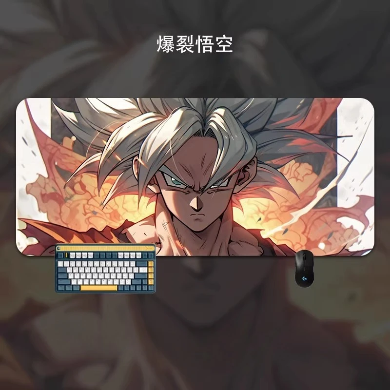 

High Definition Leather Mouse Pad Oversized Seven Dragon Ball Mouse Pad Table Mat Office Son Goku Game Keyboard Pad Mouse Pad