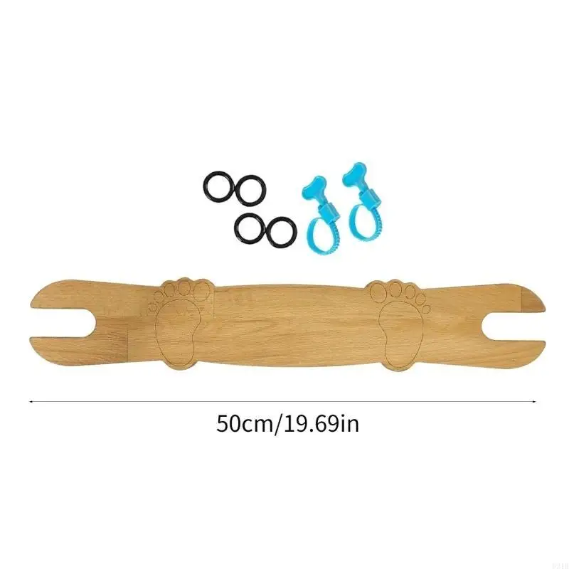 Pedal altura las sillas altas bebé ajustables con anillos silla P31B