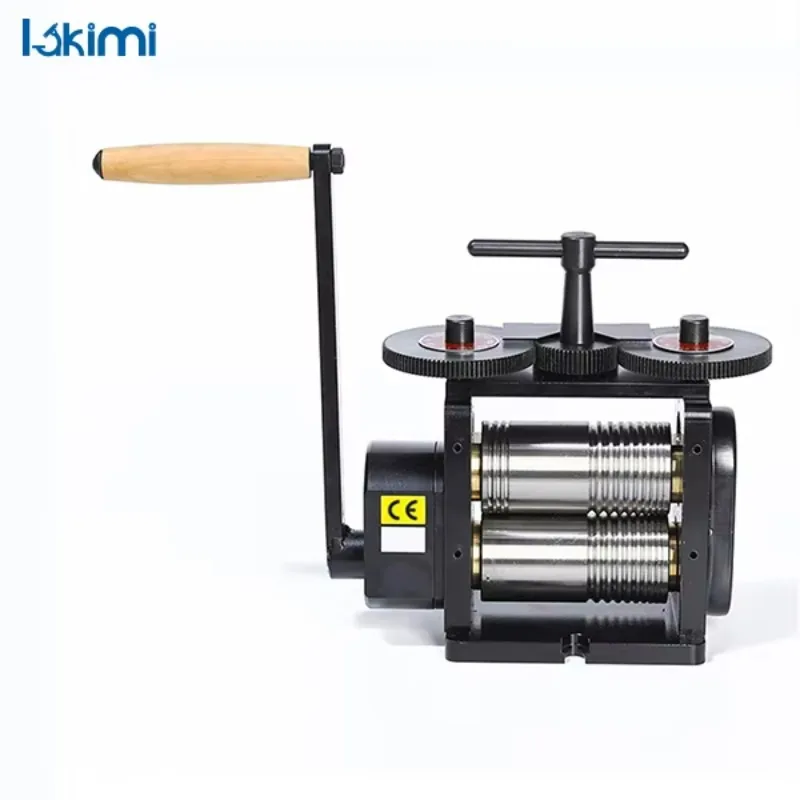 2025/مجموعة مطحنة دوارة سوداء مع 130 مللي متر لفات Lakimi لتقوم بها بنفسك آلة صنع المجوهرات LK-RM02A #3