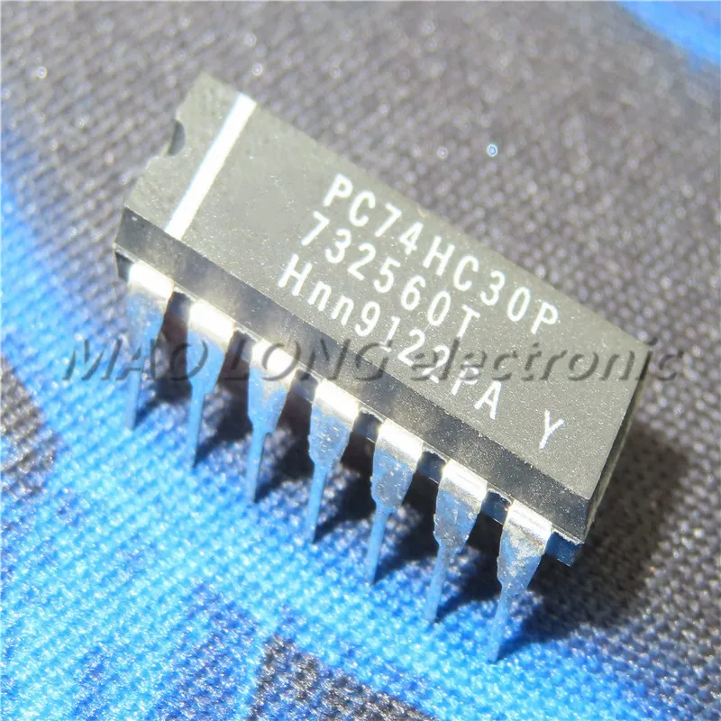 10PCS/LOT SN74HC30N DIP14 HD74HC30P DIP-14 74HC30 DIP 74HC30N In Stock new original