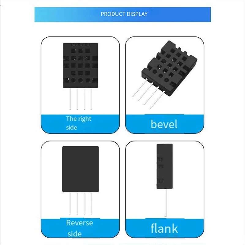20Pcs DHTC12 Temperature And Humidity Sensor Module Kit I2C Communication High-Precision Digital Module Replaces DHT20 AM2320