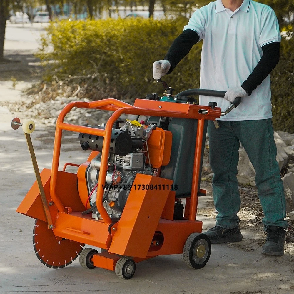 

Outlet Floor Road Saw Handheld Asphalt Road Cutting Machine
