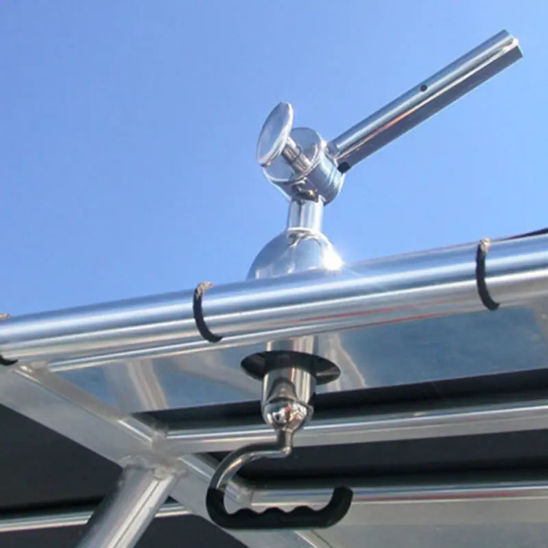 رايدر قابل للتعديل قاعدة علوية جبل حامل مداد ل 1-1/2 "1.5 بوصة 38 مللي متر القطب TigerFish الفولاذ المقاوم للصدأ 304 #2