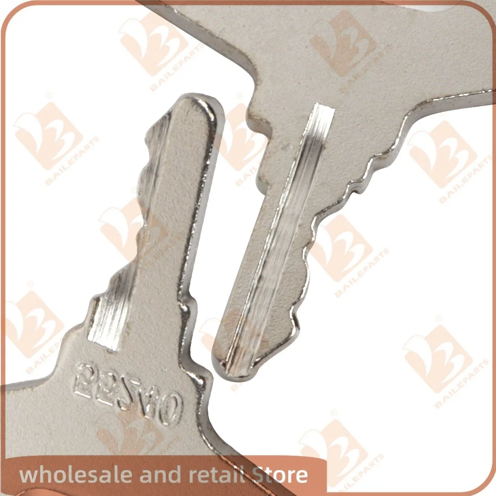 66711-55240 Lgnition Keys For Kubota Broce Finn Gehl Lay-Mor Tenant Thomas Tractor Generator B&GL Series Engine