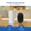 IMILAB EC4 야외 무선 카메라 태양 전지 감시 2.5K HD IP WiFi 웹 캠 스마트 보안 보호 CCTV Monittor 6