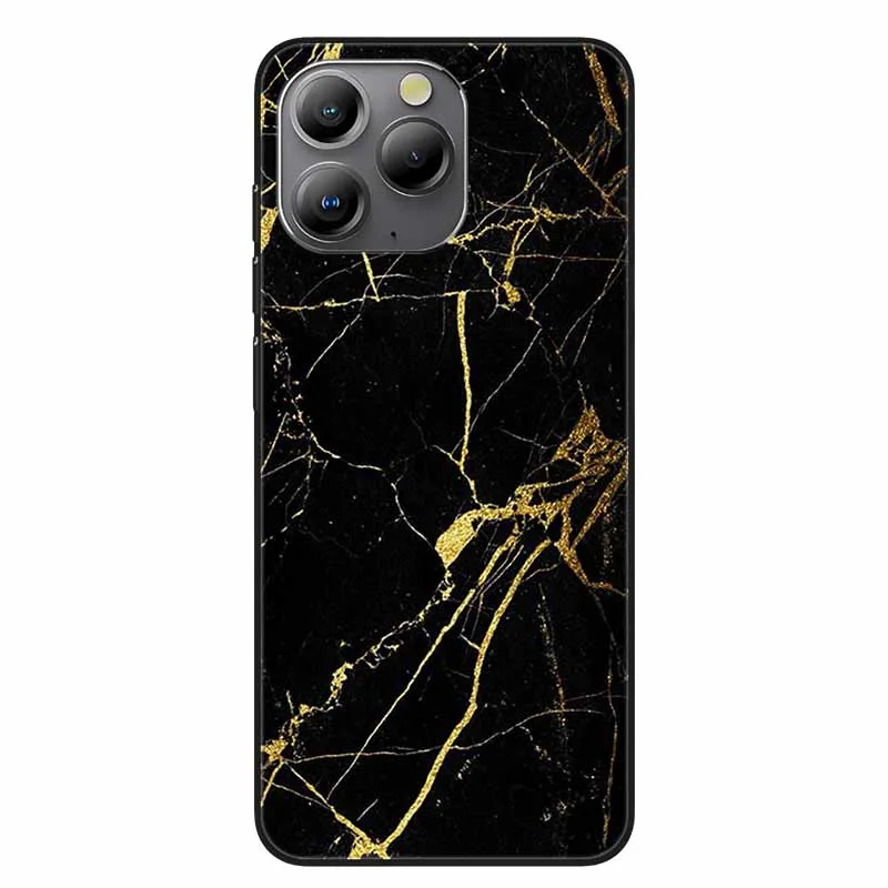 For Blackview A96 Case A 96 Soft Silicone Marble Fashion Girl Shockproof Cover for Blackview A96 6.5'' TPU Coques Cartoon Fundas