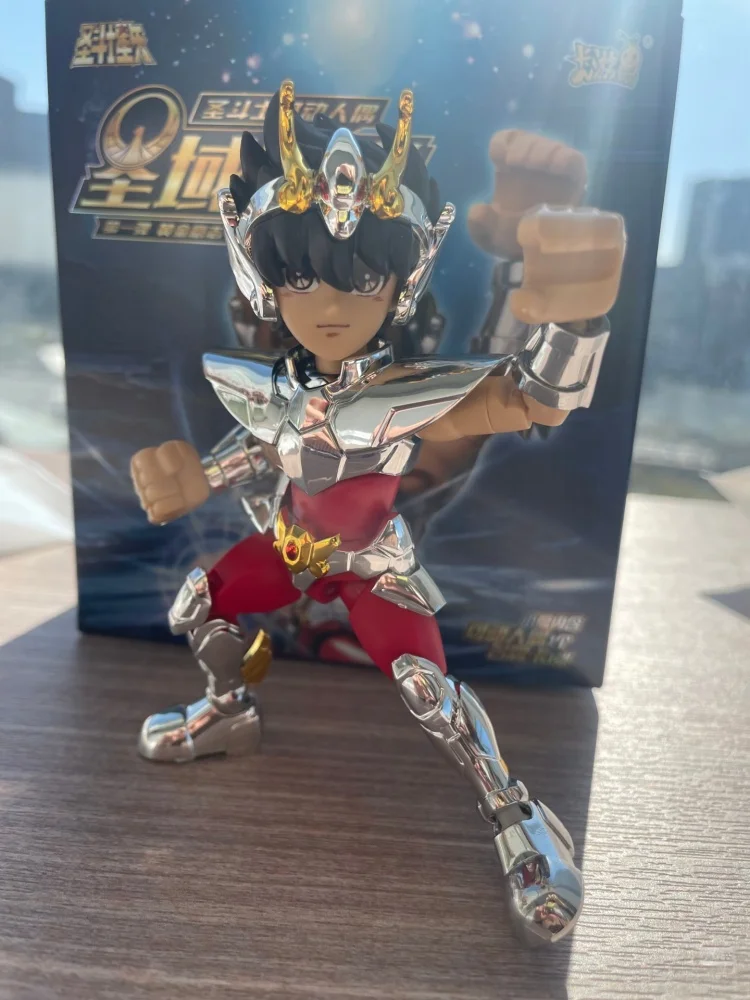 KAYOU سانت سيا بطاقة الشكل كتلة أسطورة الأرض المقدسة أثينا الحمل ليو صندوق أعمى عمل نموذج لجسم دمية لعبة