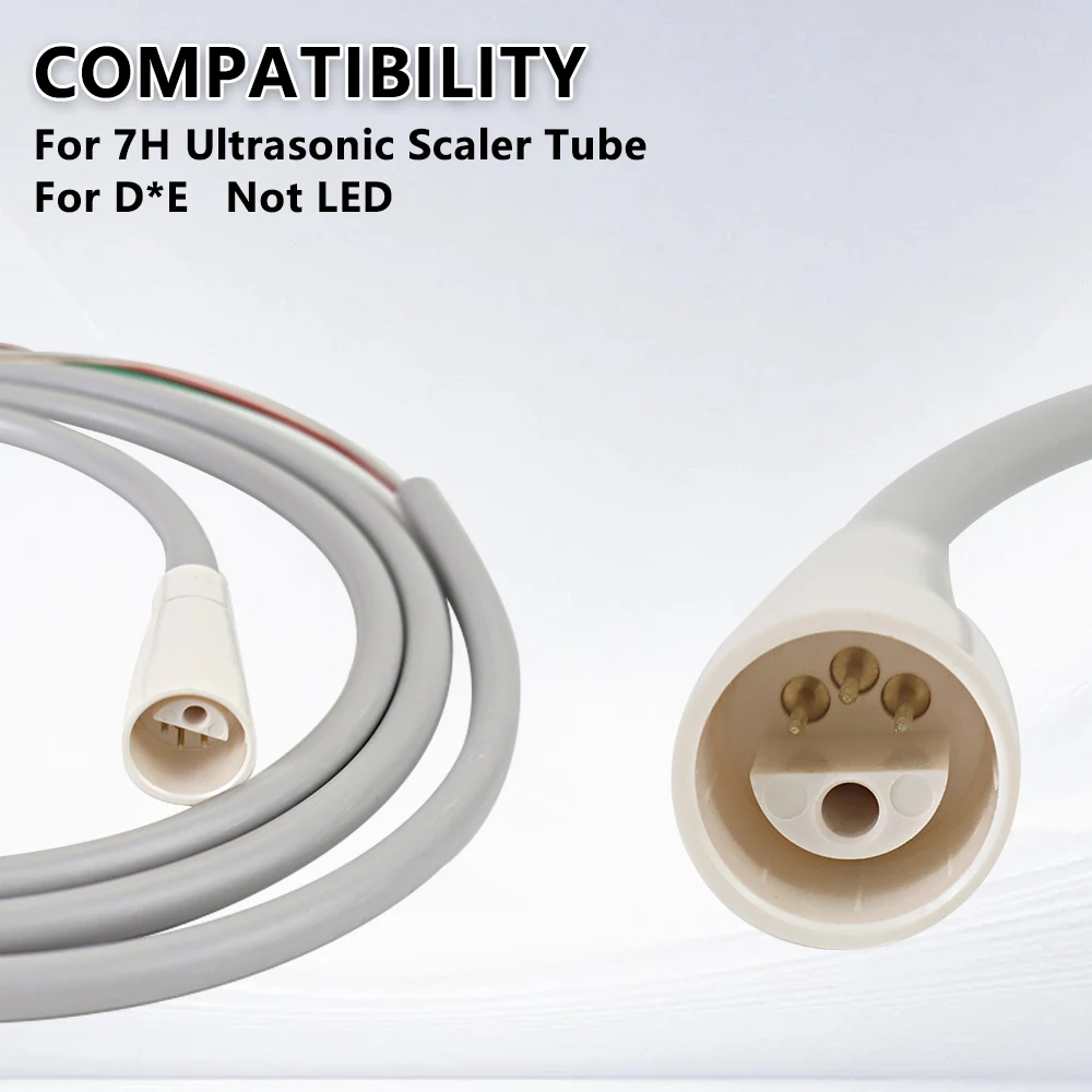 Dental TUBE-7H Ultrasonic Scaler Handpiece TubeHD-7H Replacement Hose Cable Fit D*E Non-LED Scaling Handpiece