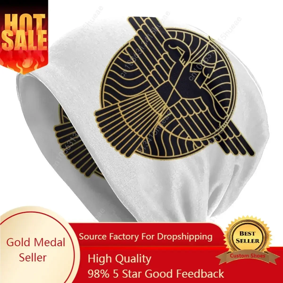 

Unisex Bonnet Winter Warm Knitted Hat The Assyrian King Cool Beanies Caps Adult Aram Suryoyo Flag Beanie Hats Outdoor Ski Cap