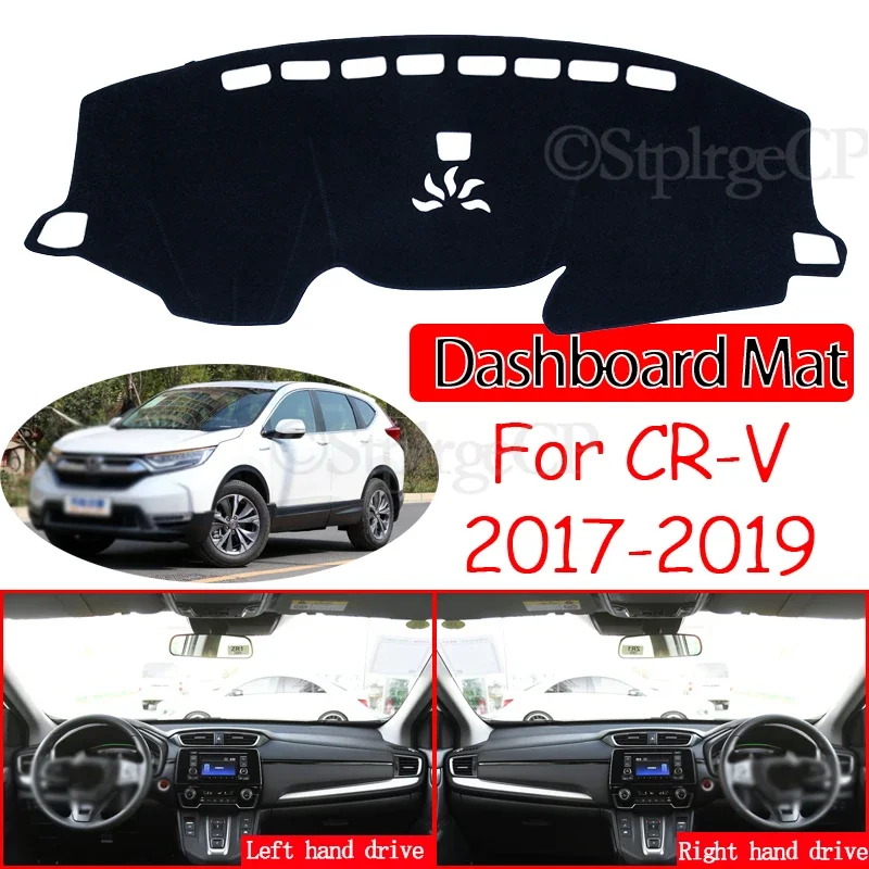 Anti-Slip Mat Dashboard Cover Pad Sunshade Dashmat Protect Carpet Car Accessories CR V CRV for Honda CR-V RW1~RW6 2017 2018 2019