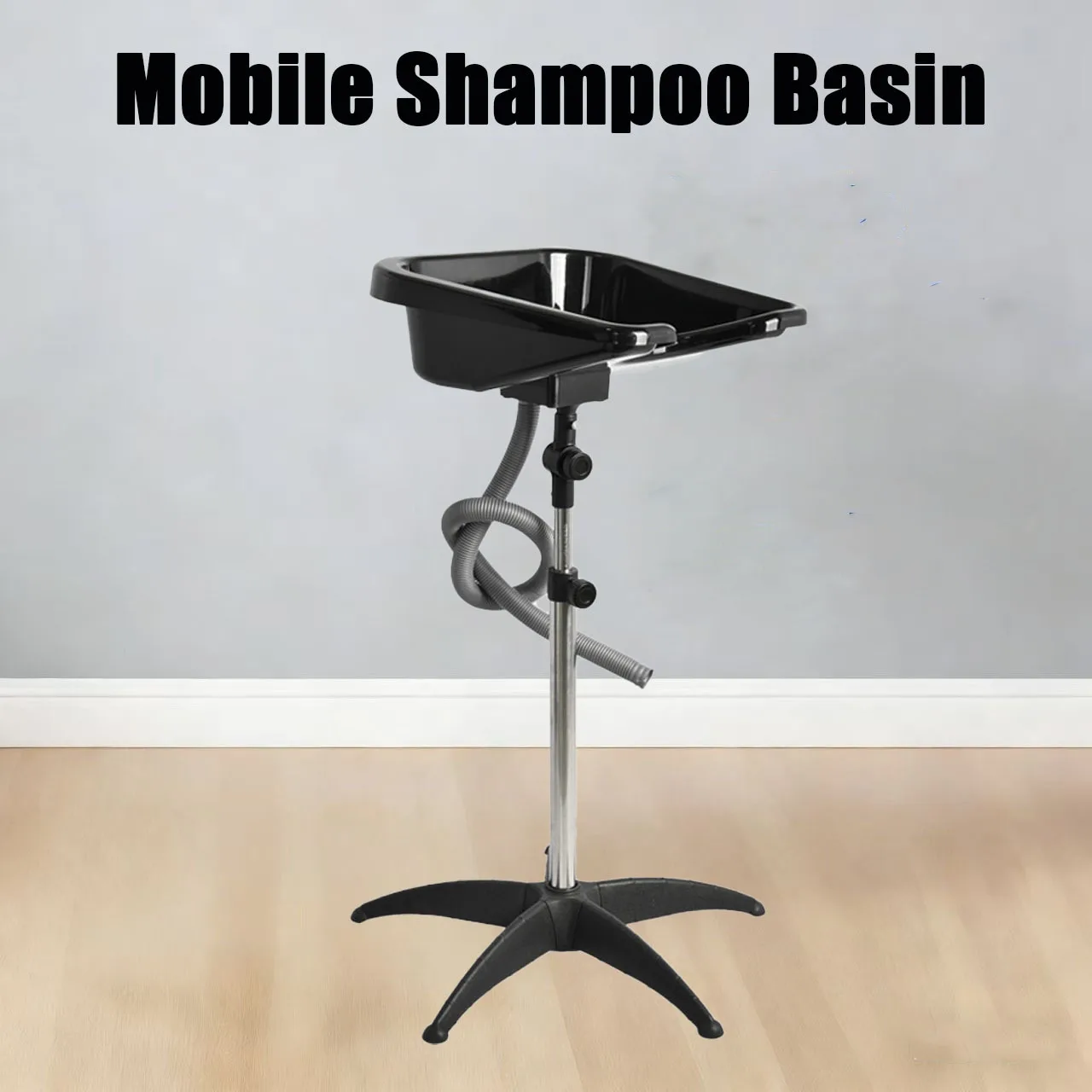 

Cross-border Portable Vertical Shampoo Barber Shop Mobile Salon Flushing Basin Lifting Sink Basin Factory Direct Sales