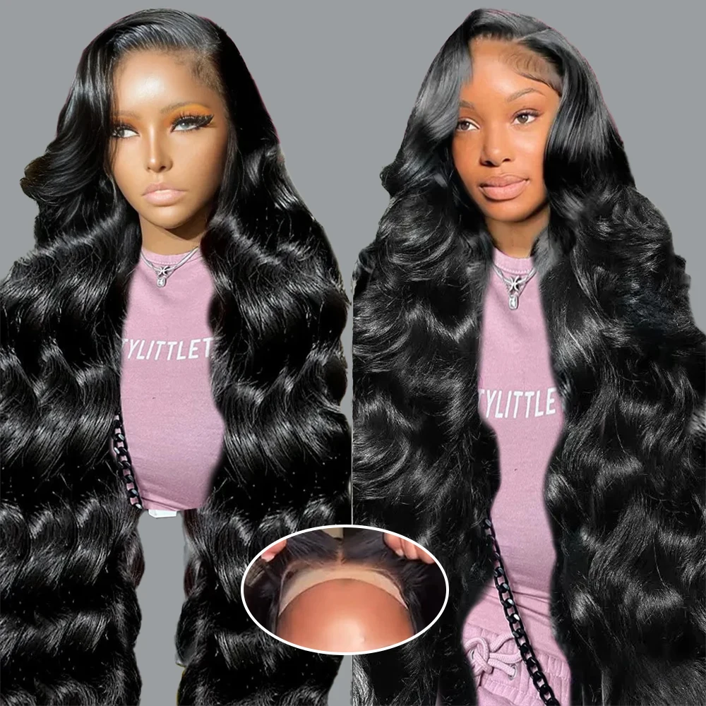 

Body Wave 38 40 Inches 7x5 HD Wear And Go Glueless Human Hair Wigs Pre Plucked Brazilian 220% Glueless Human Hair Wigs For Women