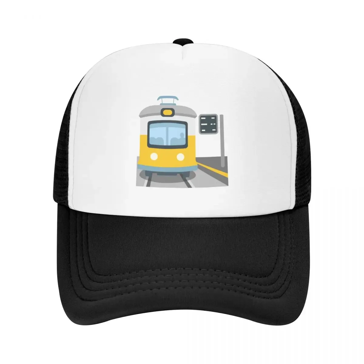 Station Train StationTrain Platform Baseball Cap Ball Cap Beach Bag Trucker Hat fashionable Ladies Men's