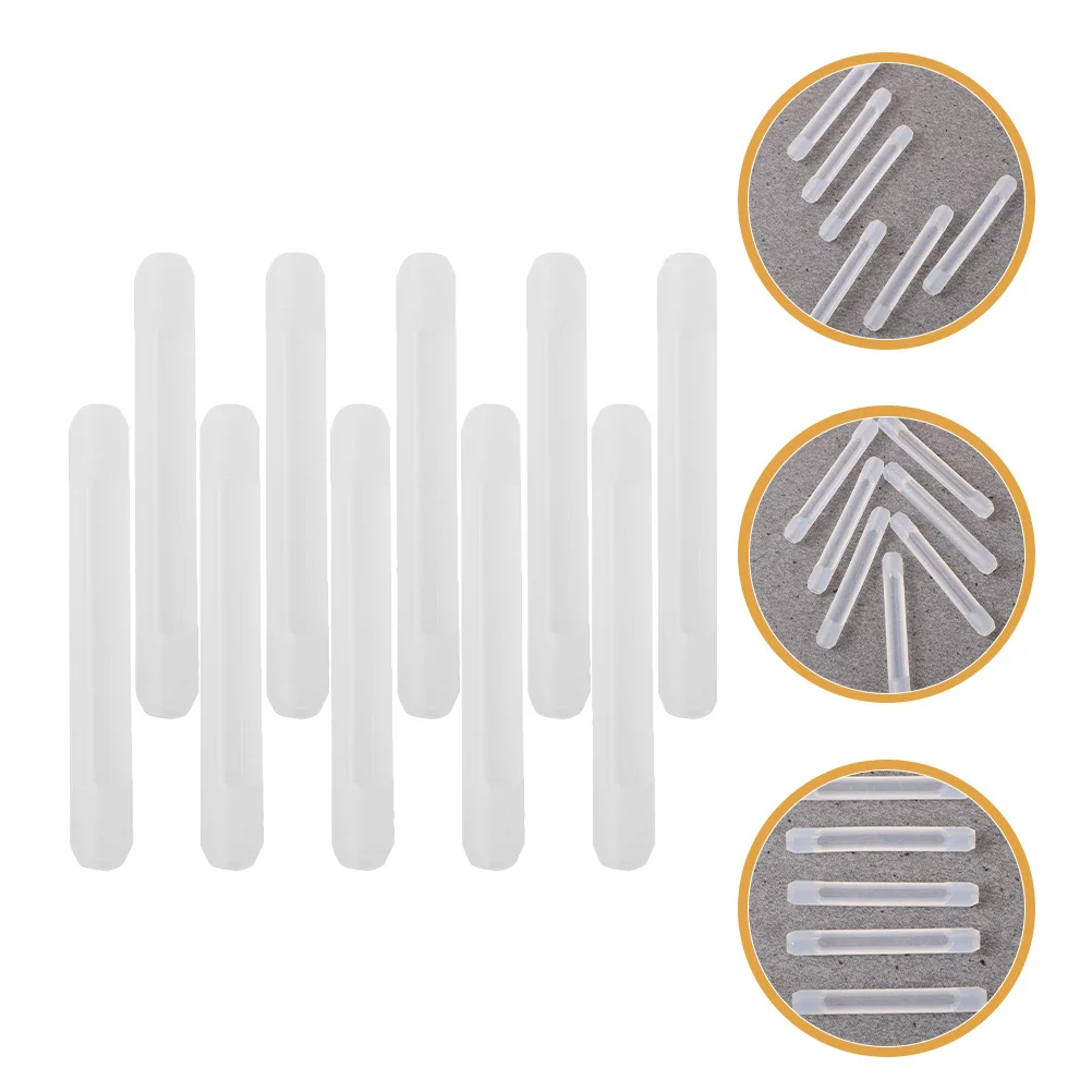 

5Pairs Silicone Anti-Slip Ear Grips for Glasses Secure Fit during Exercise Lightweight Invisible Design Eyeglass Accessories