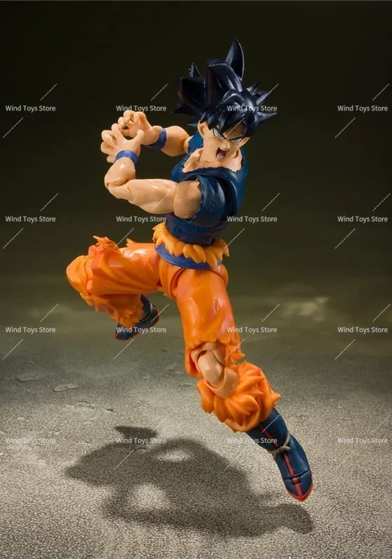100% الأصلي بانداي لعبة دراغون بول Sh Figuarts Shf Son Goku الترا غريزة تسجيل أرقام أنيمي نموذج اللعب الشكل الهدايا #3