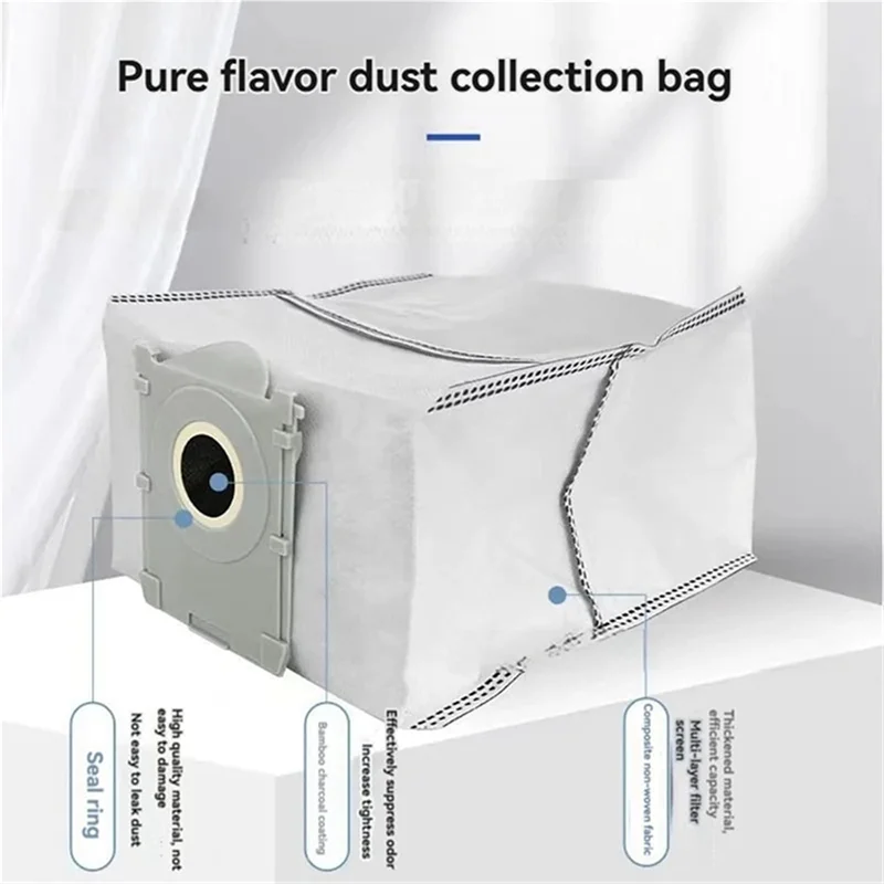 

A88X Replacement Dust Bags For ECOVACS DEEBOT T50 X8 PRO Robot Vacuum Cleaner Replacement Vacuum Bags