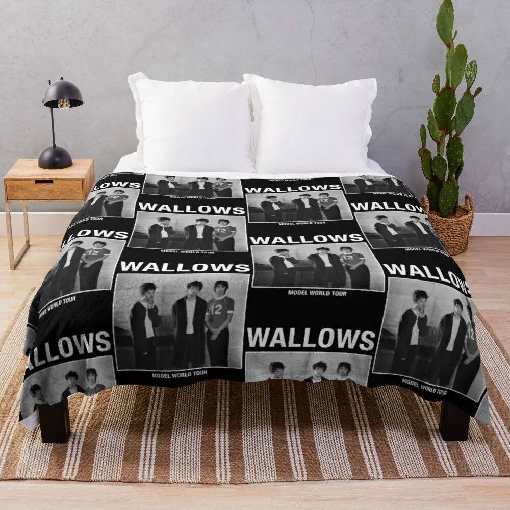 

Wallows Model World Tour Throw Blanket for winter anime bed plaid Blankets