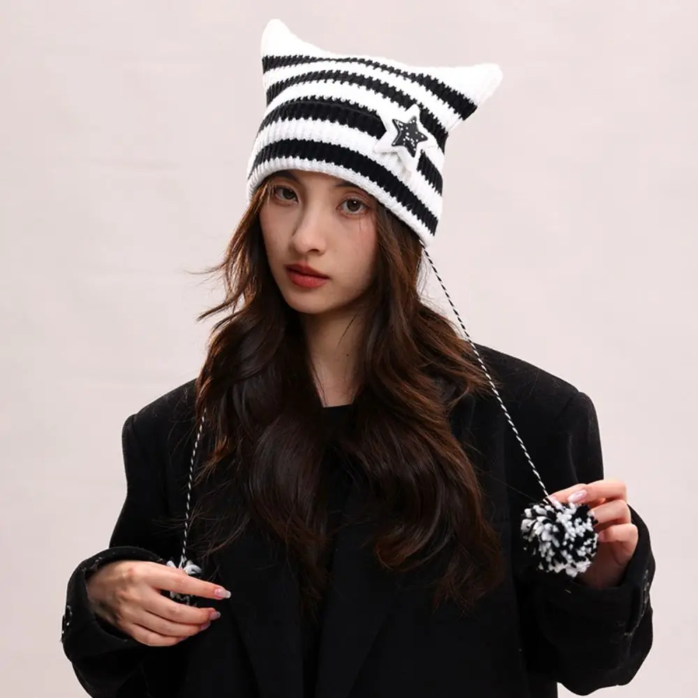 retro-harajuku-orelhas-de-gato-chapeu-de-malha-y2k-hip-hop-slouchy-gorros-de-malha-engrossado-elastico-quente-bone-feminino