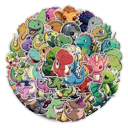 10/30/50pcs Cute Animal Cartoon Dinosaur Sticker Aesthetic Children's Decoration Scrapbooking Stationery School Supplies for Kid