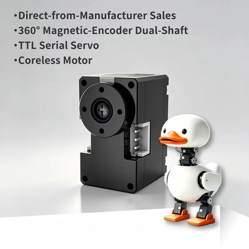 Microduck-Compatible ED330 Brushless Servo Motor Compact Design Long Life Joint Motor