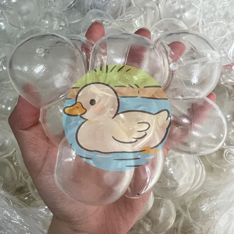 

[HS][LA]1PC Sphere Jewelry TRP Casting Molds Tools DIY Empty Ball Skin Handmade Ball Decompression Slow Rebound Toy