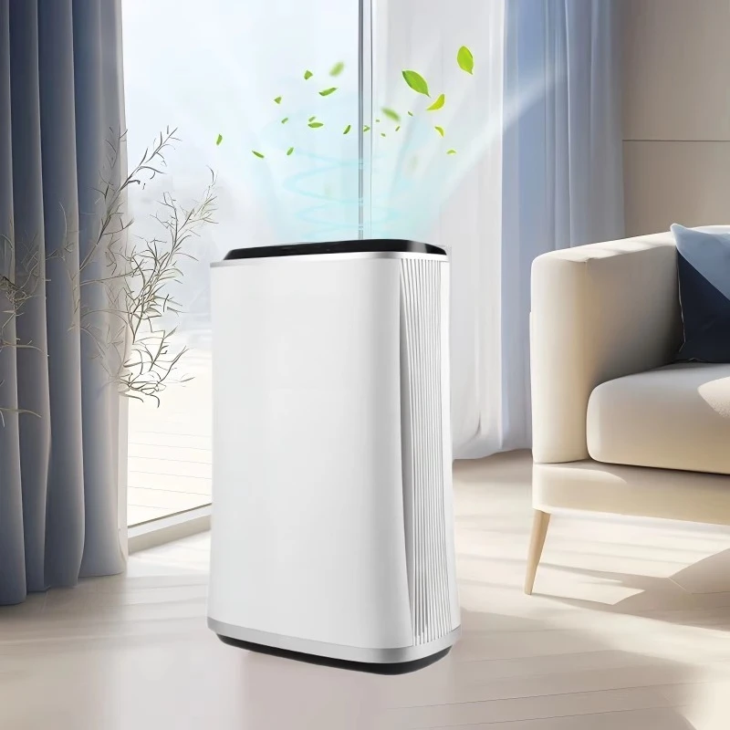 Floor-standing Air Purifier High Efficiency Air Fresher Dust Remover Anion Generator Washable IFD Filter-free Home Use view 3