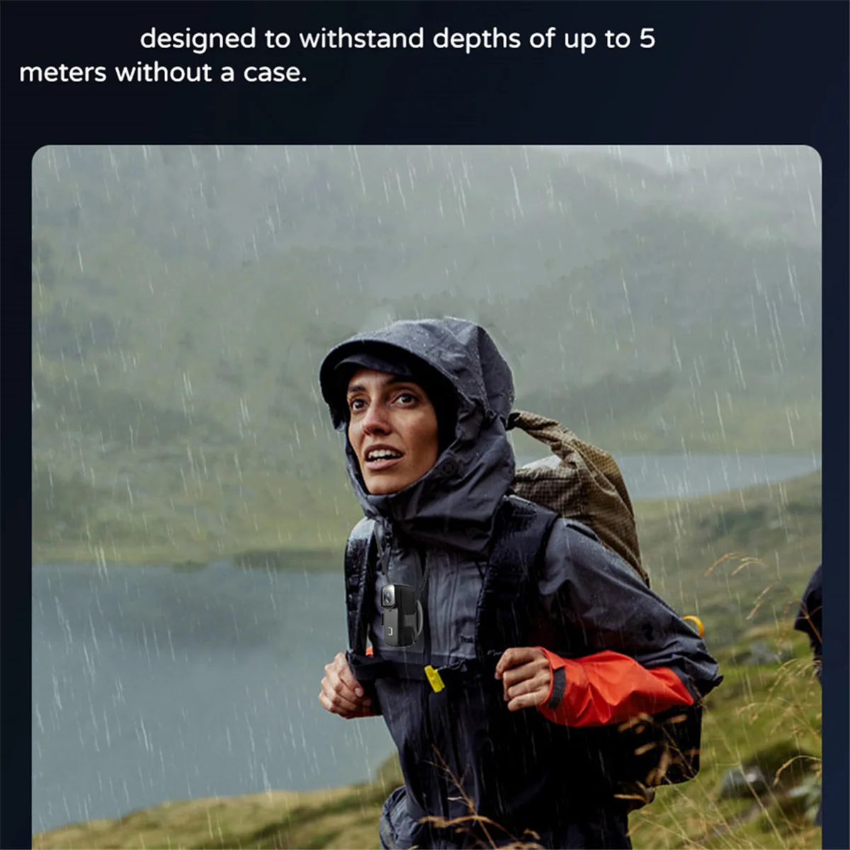 SMIEA SJCAM C200 Pro Action Camera 4K/30FPS 40M Registratore ciclistico anti-vibrazione impermeabile