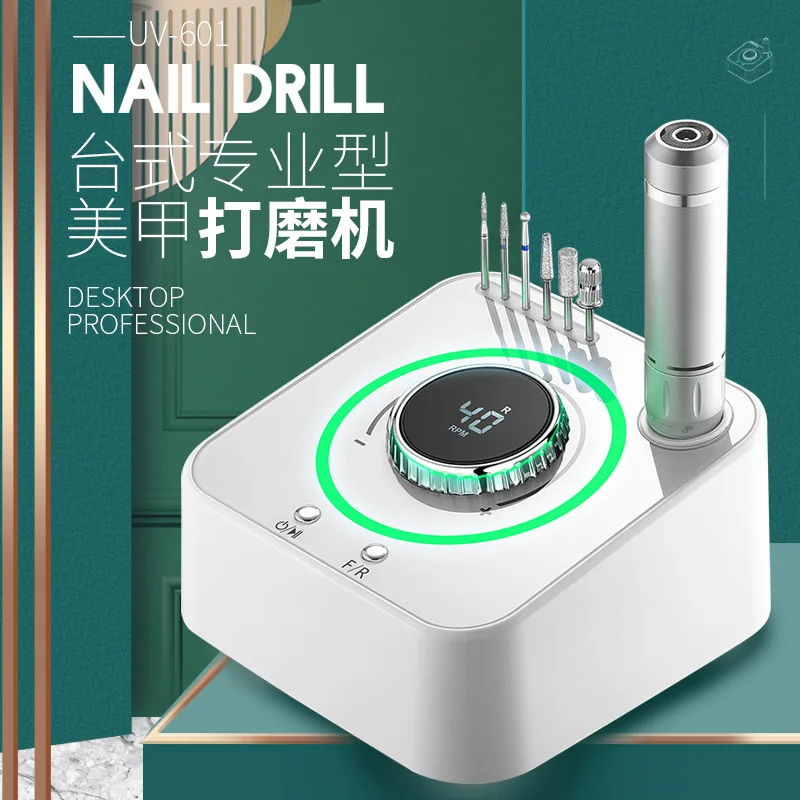 Nail Polishing Machine Uv601 Portable Nail Manicure and Nail Removal Polishing for Beauty Shop