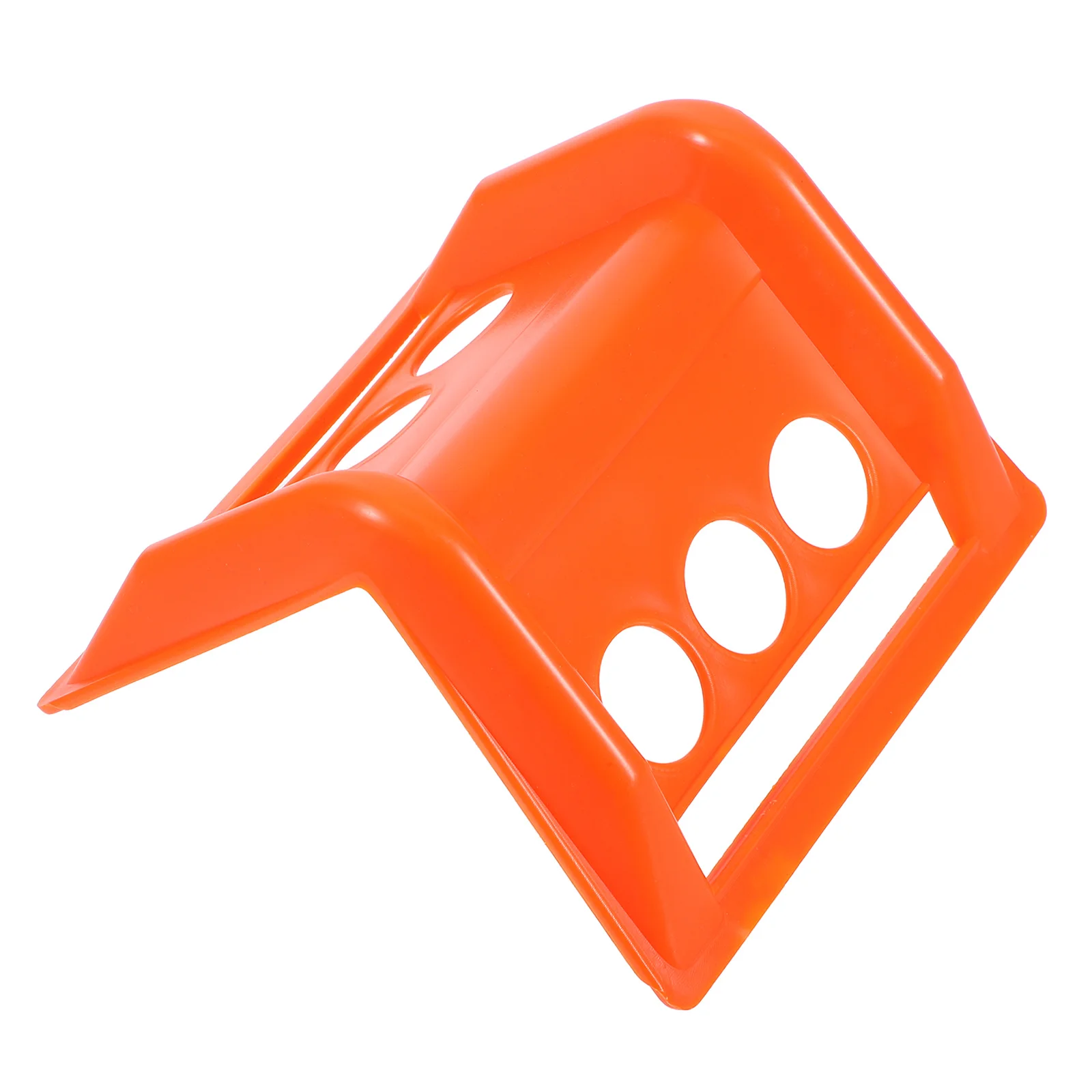 1 قطعة حماة حافة الزاوية البرتقال البلاستيك مقطورة مسطحة حراس البضائع لربط أسفل الأشرطة اسئلة كام ملحقات الشاحنة