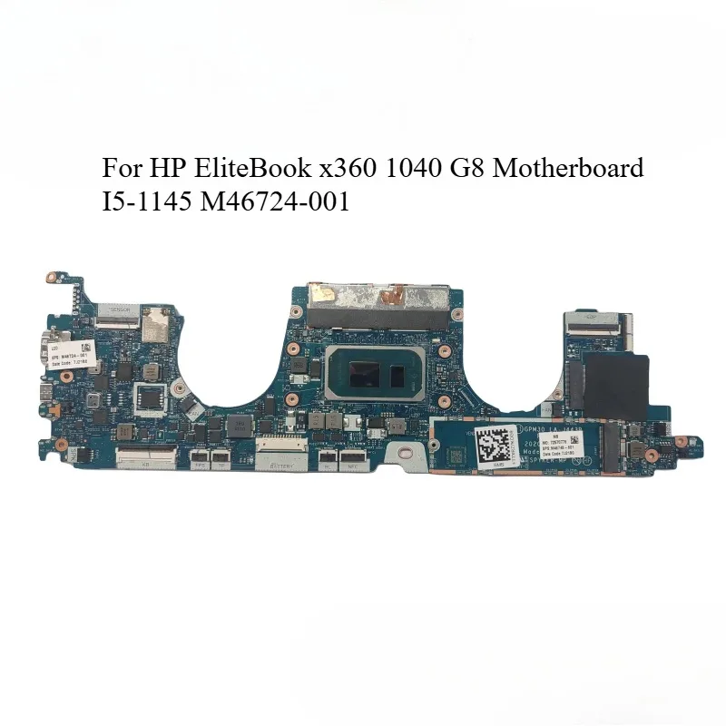 

LA-J443P for EliteBook x360 1040 G8 Laptop Motherboard with CPU i5 i7 8G 16G 32G Ram Mainboard M46743-601 M46747-601 M45826-601