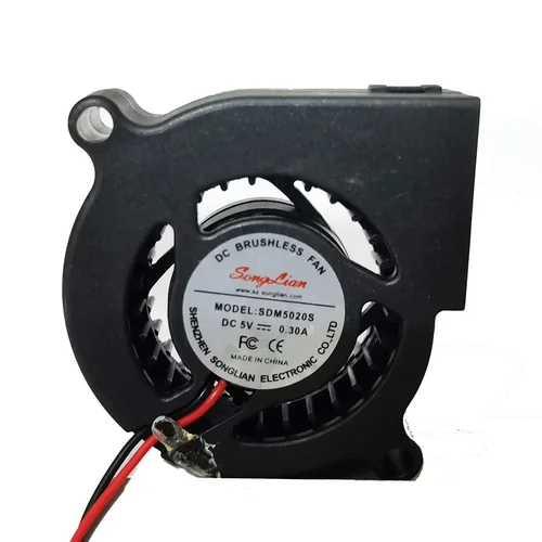 Imagen 2 del producto 5020 Ventilador DC5V Ventilador de turbina centrífuga 50 mm 5 CM 2 pines 3 pines Enfriador de enfriamiento