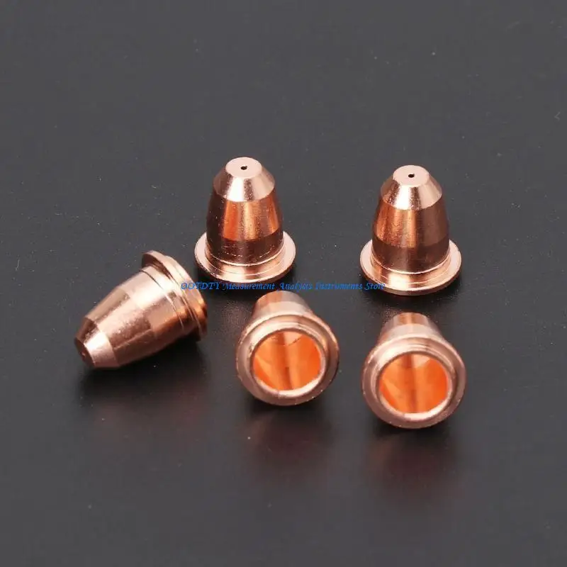 

367D 10Pcs/Set S45 Consumables Electrode 0.8mm Nozzle Tip For Plasma Cutter Torch