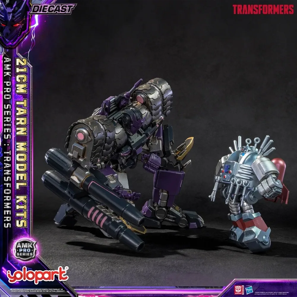 

YOLOPARK Transformers Decepticons Tarn DJD Alloy Action Figure 21cm AMK PRO Mecha Series Joint Movable Model Kits Collection Toy