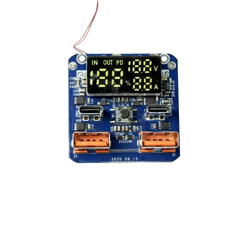 100W PD Fast Charging Power Bank Module High Capacity Portable Charger Board For Laptop Notebook