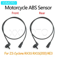 Para Zongshen Cyclone RX3S RX1S 200 RE3 RX 3S 1S RE 3 motocicleta ABS Sensor de velocidad de rueda cable de señal accesorios de cable de silicona
