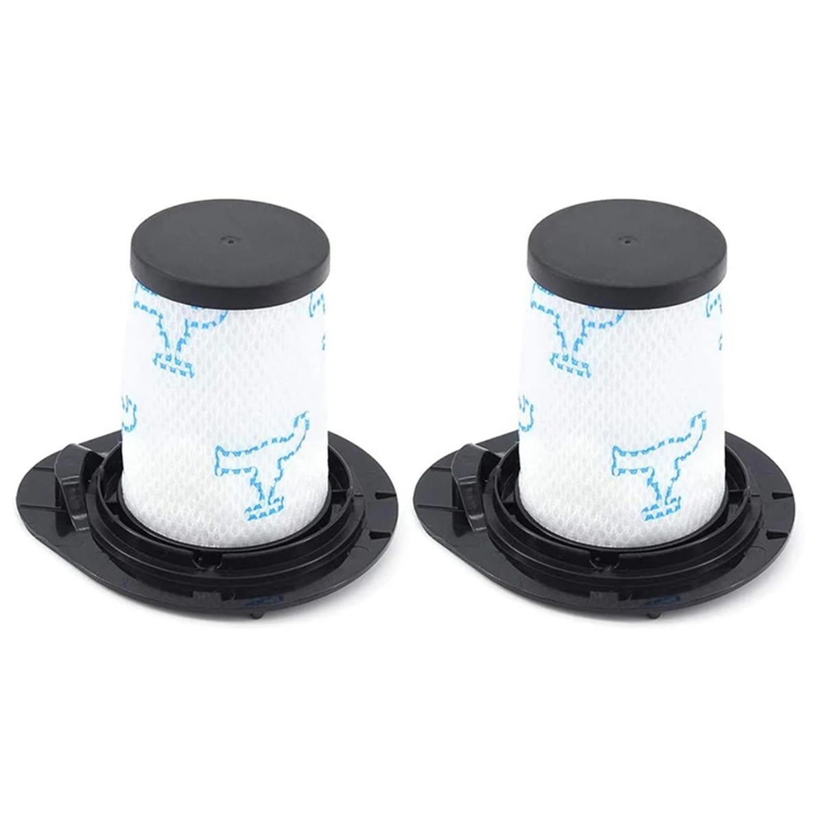 -NEW 2 Pcs Filters for Rowenta Air Force 460 All in One RH92Xx and Air Force Flex 560 RH94Xx Vacuum Cleaner,Parts ZR009002