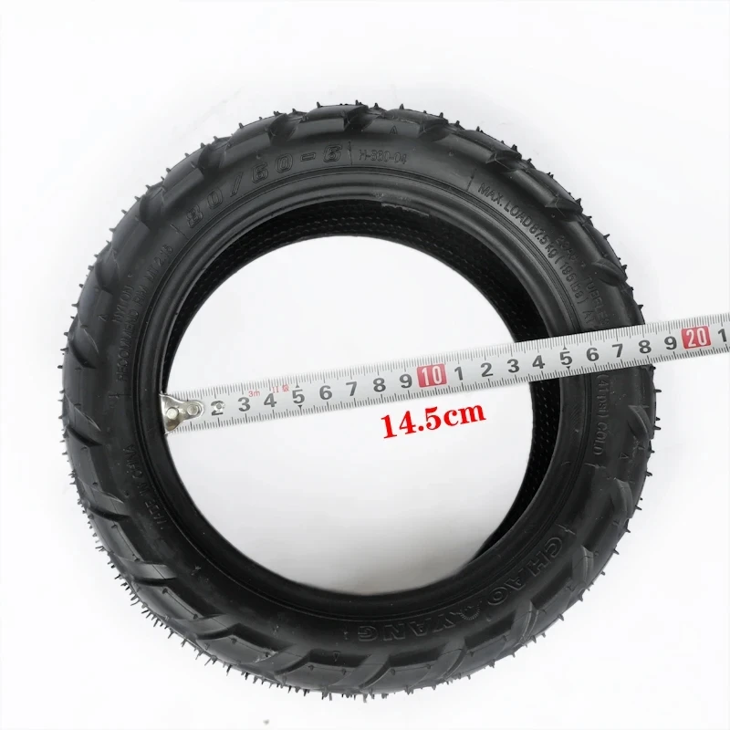 10 Inch Electric Scooter Vacuum Tires Thickened Widened 10X3.0-6 80/60-6Tubeless Tyre For Zero 10x Parts Accessories