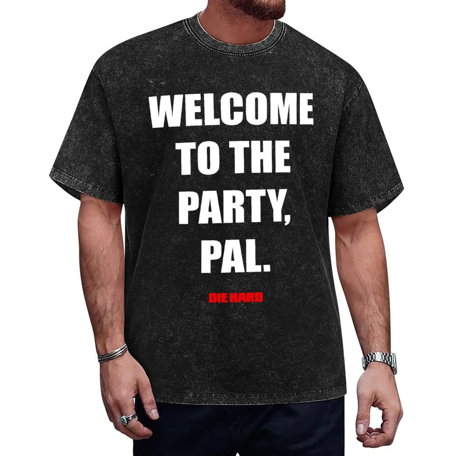 

Welcome to the party, Pal. T-Shirt anime stuff shirts graphic tees big and tall t shirts for men